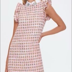 COPY - Tweed rainbow dress